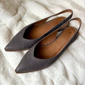 Frye Shoes - Frye Kenzie Slingback Pointed Ballet Flat - Women’s 11